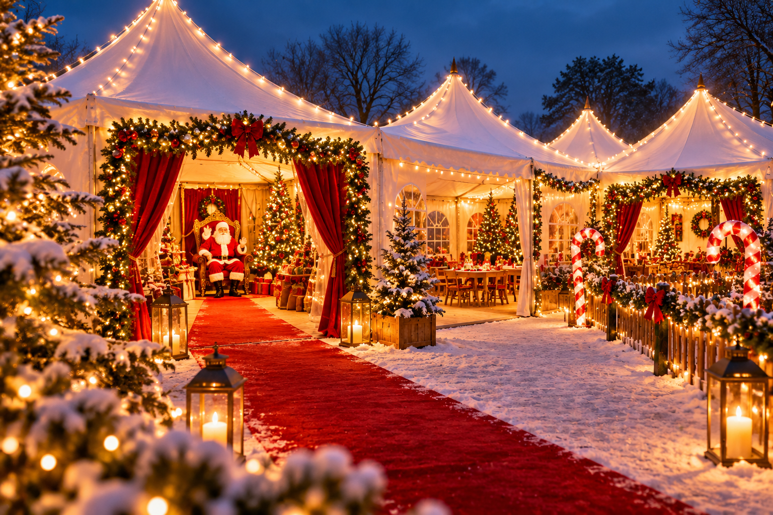 Guide for Christmas marquees Christmas marquee guide